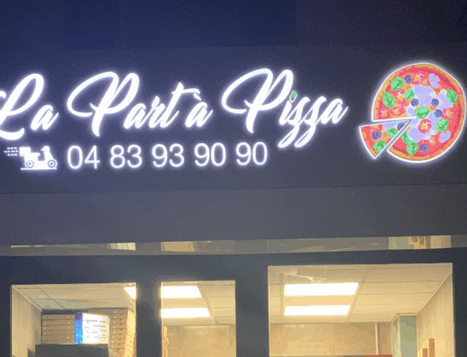 La part a pizza